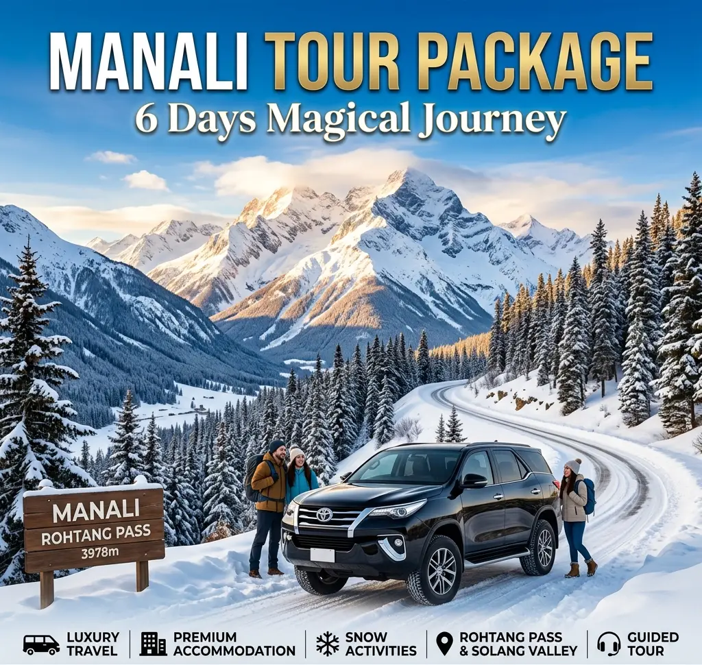 Delhi to Manali Tour Package - 6 Days